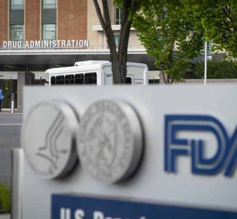 A-sign-for-the-Food-And-Drug-Administration-is-seen-outside-of-the-headquarters-