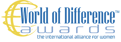 World of Difference Awards logo with caption "the international alliance for women"