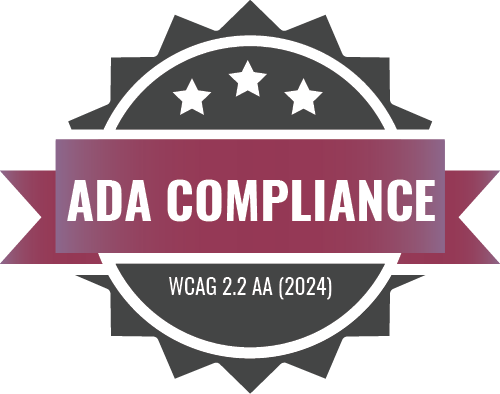 ADA Compliance WCAG 2.2 AA (2024) Powered by Zenyth